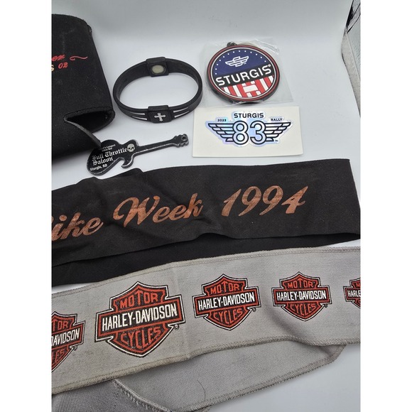 Sturgis Bike Week Random Harley Davidson Souvenir Motorcycle Memorabilia Lot - Picture 3 of 6